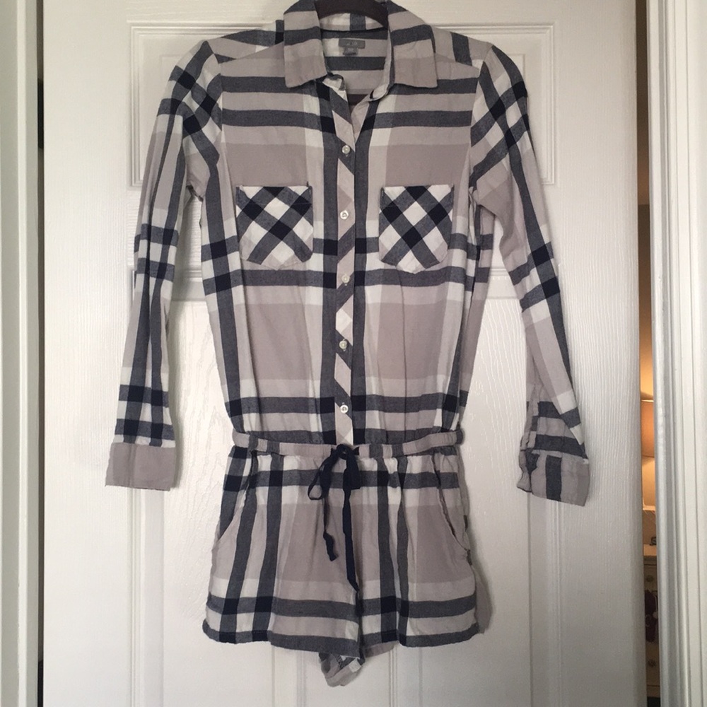 Flannel romper